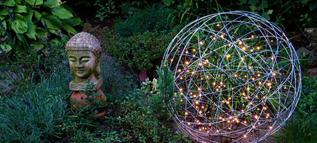 Lichtobjekt - Garten