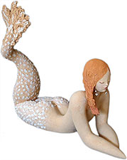 Meerjungfrau - Keramik Zacchetti