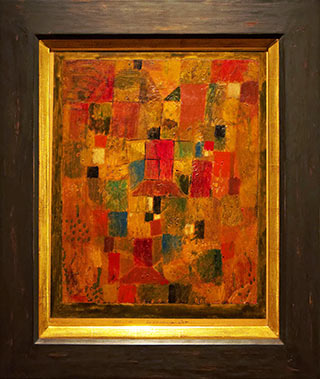 Herbstsonniger Ort; Paul Klee, 1921