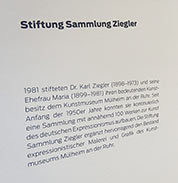 Stiftung Sammlung Zielger Mülheim