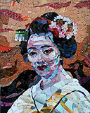 Mosaik Geisha
