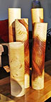 Holz Säulen