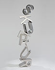 Skulptur Edelstahl