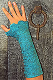 Stulpen aus Wolle und Seide