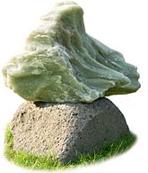 Stein auf Stein - Skulptur