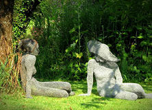 Menschliche Skulpturen aus Draht - Drahtskulpturen Godfrey
