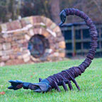 Skulptur Skorpion aus Stein