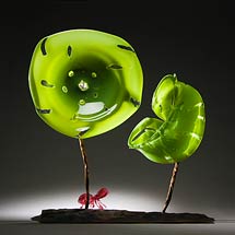 Glass Sculpture Takizawa