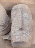 Steinskulptur für den Garten