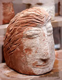 Stein Skulptur Kopf