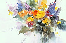 Aquarell Blumen