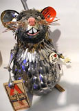 Recycle Art - Maus mit Löffeln