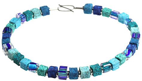 Halskette Paperpearl - Papierschmuck