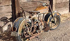 Vintage Motorrad - Wilhelms Art