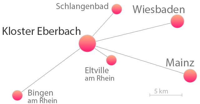 Anfahrtskizze FineArts Kloster Eberbach