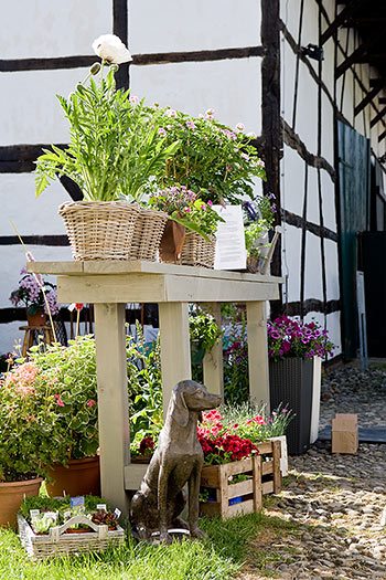 Gartenfigur Hund - Gartenleben Grefrath