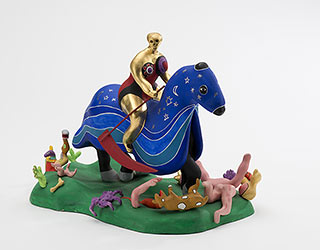 Nikki de Saint Phalle - The Big Shots. Sprengel Museum Hannover. Niki La mort. 1985-90