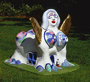 Nikki de Saint Phalle - The Big Shots. Sprengel Museum Hannover. Niki Sphinx. 1978/79