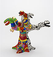 Nikki de Saint Phalle - The Big Shots. Sprengel Museum Hannover. Niki Tree of Life 1990