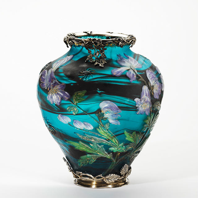Vase. Emile Gallé, Nancy 1895-1900.