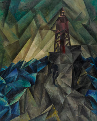Lyonel Feininger. Leuchtbarke I um 1913.