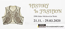 History in Fashion. 1500 Stickerei in Mode - Grassi Museum 2019