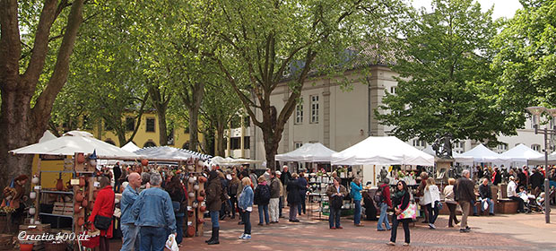 Töpfermarkt Keramion Frechen 2014 - Marktstände